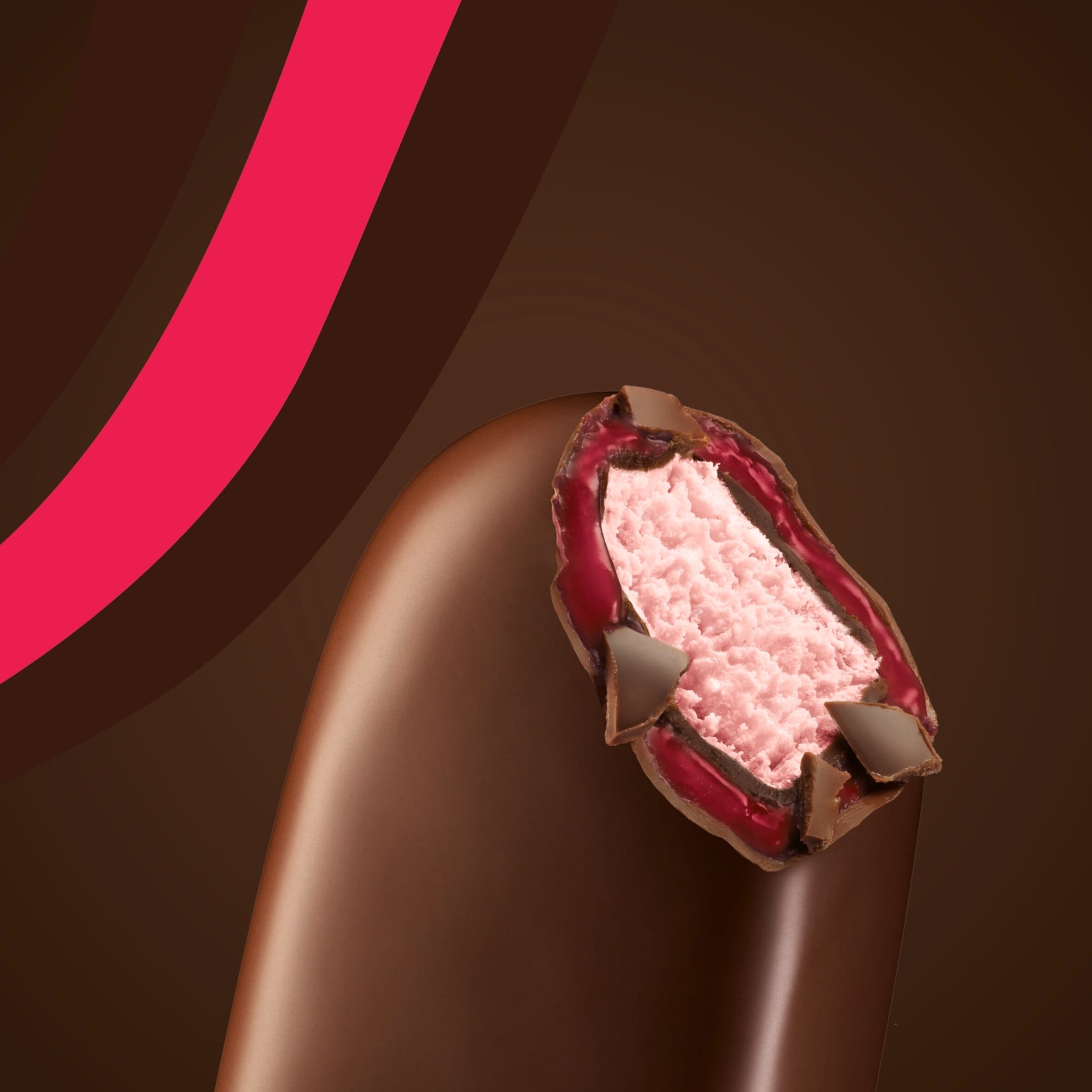 Magnum Double Raspberry Ice Cream Sticks 3X85ml thumbnail 4