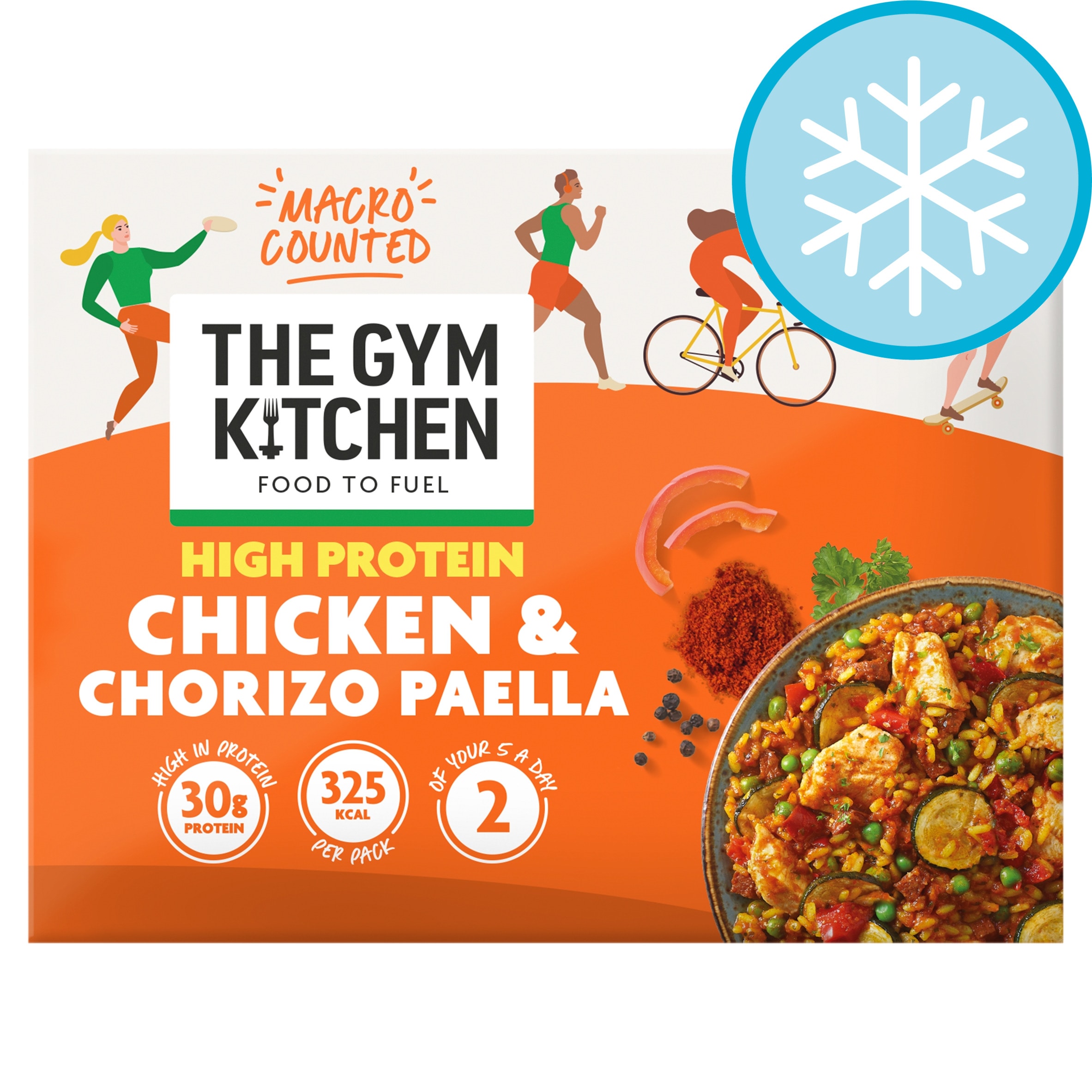 The Gym Kitchen Chicken & Chorizo Paella 400g