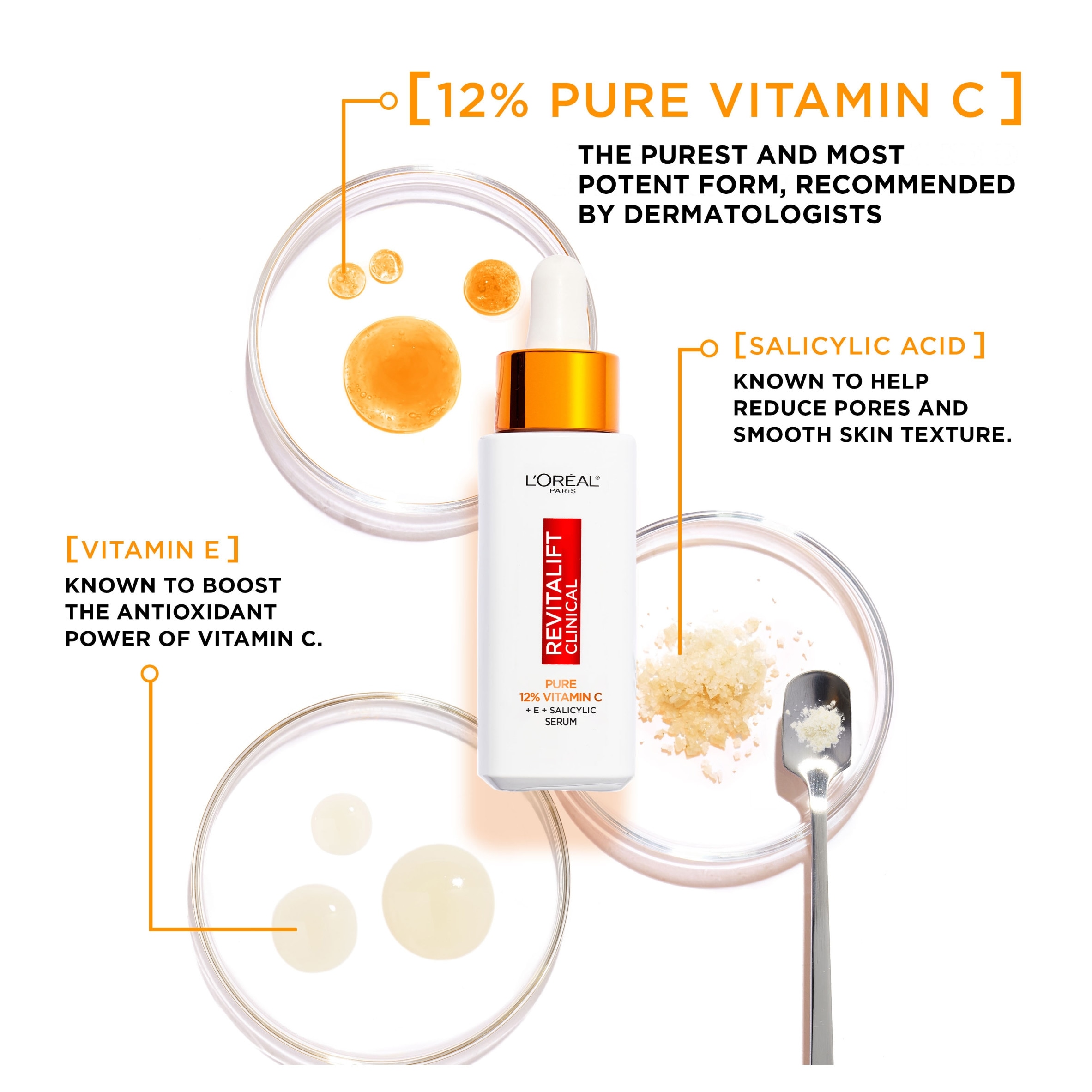 L'Oreal Revitalift Clinical 12% Pure Vitamin C Serum 30ml thumbnail 5