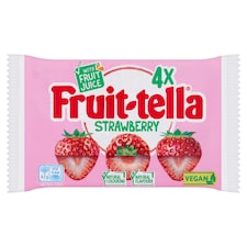 Fruittella Strawberry Vegan 4 x 41g