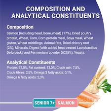 PURINA ONE Senior 7+ Salmon Dry Cat Food 750g thumbnail 4