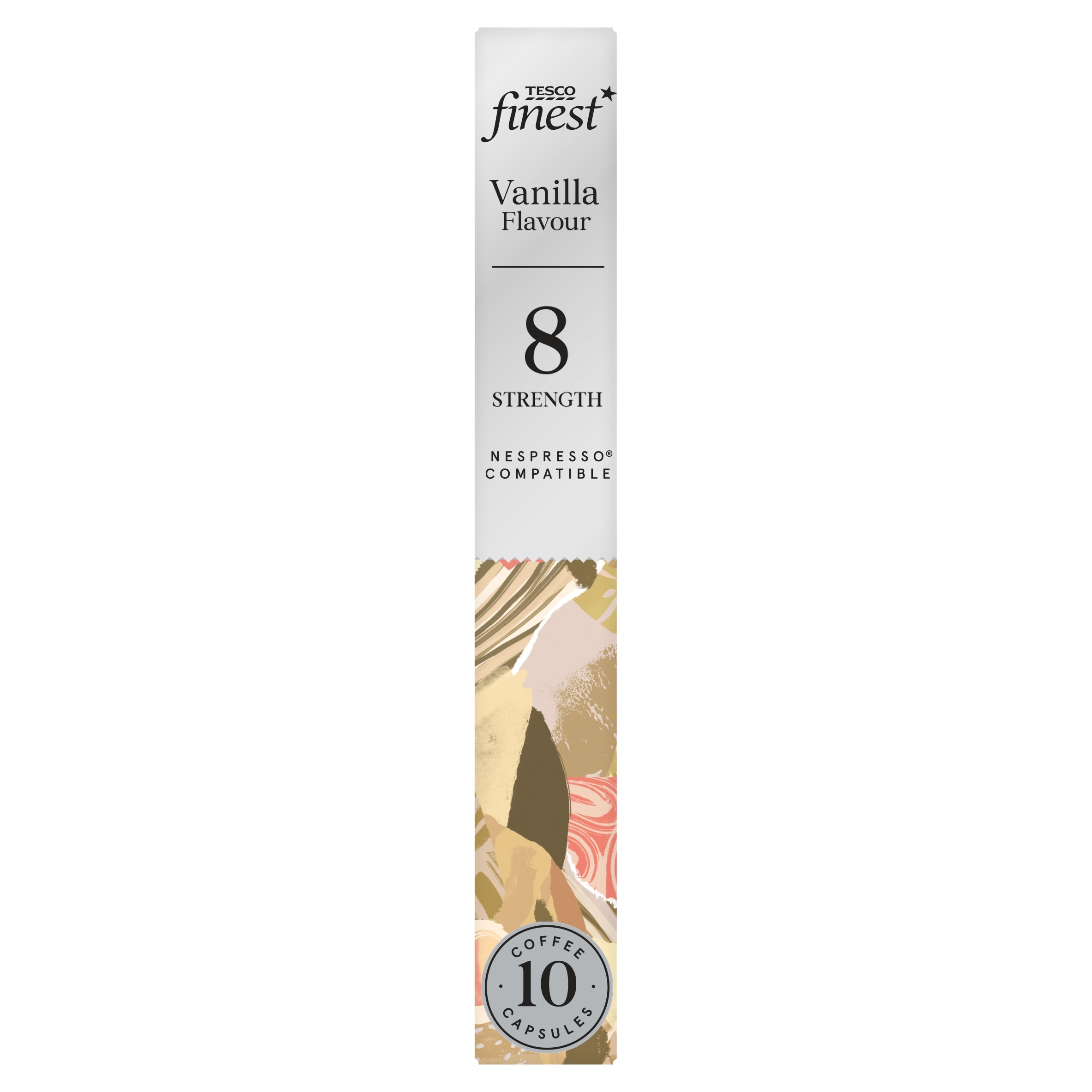 Tesco Finest Coffee Capsules - Vanilla Flavour 10 Pack 54g