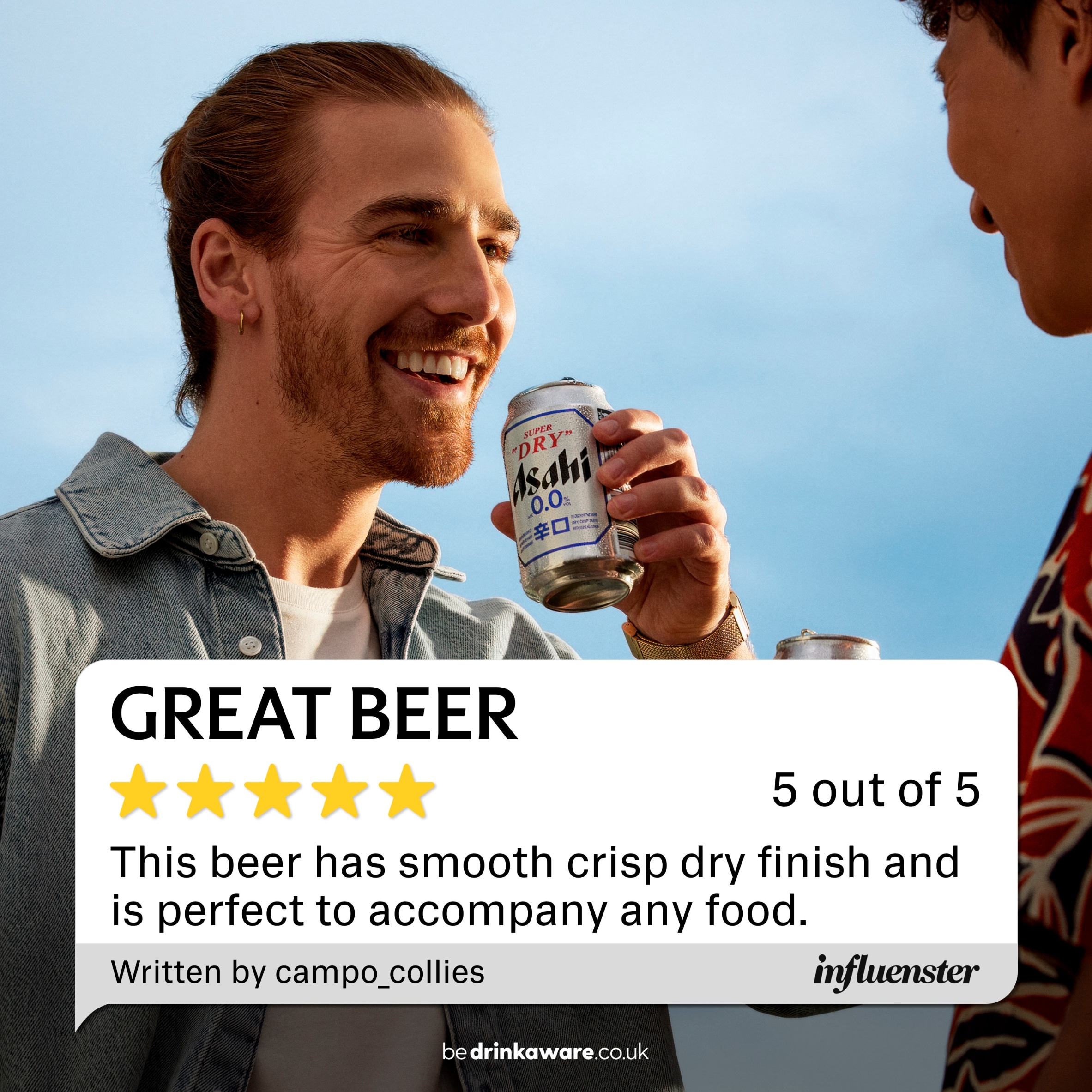 Asahi Super Dry 0% Alcohol Free Beer Lager Cans 4x330ml thumbnail 3