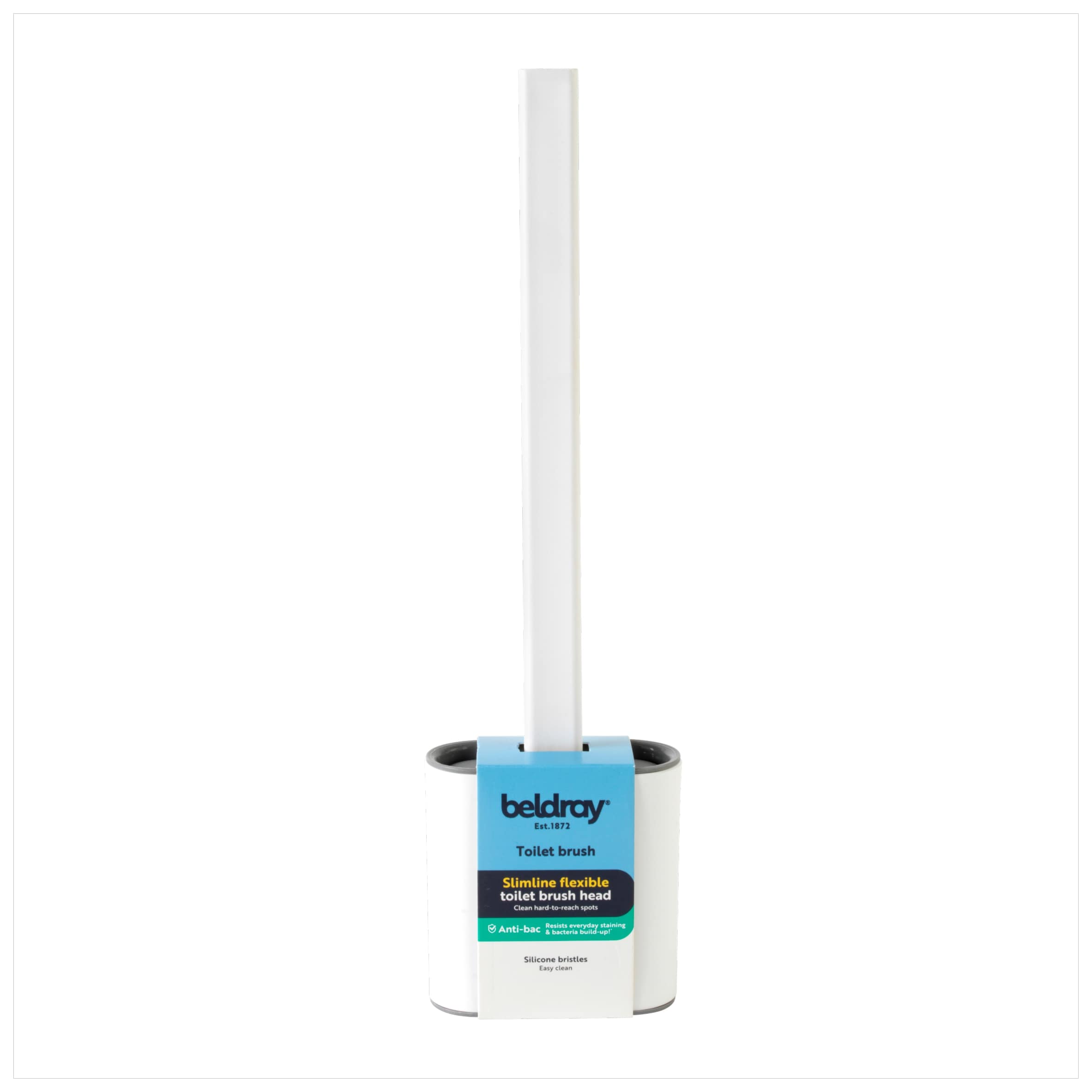 BELDRAY ANTIBAC SLIMLINE TOILET BRUSH