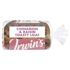 Irwin's Together Cinnamon & Raisin Toasty Loaf 400G