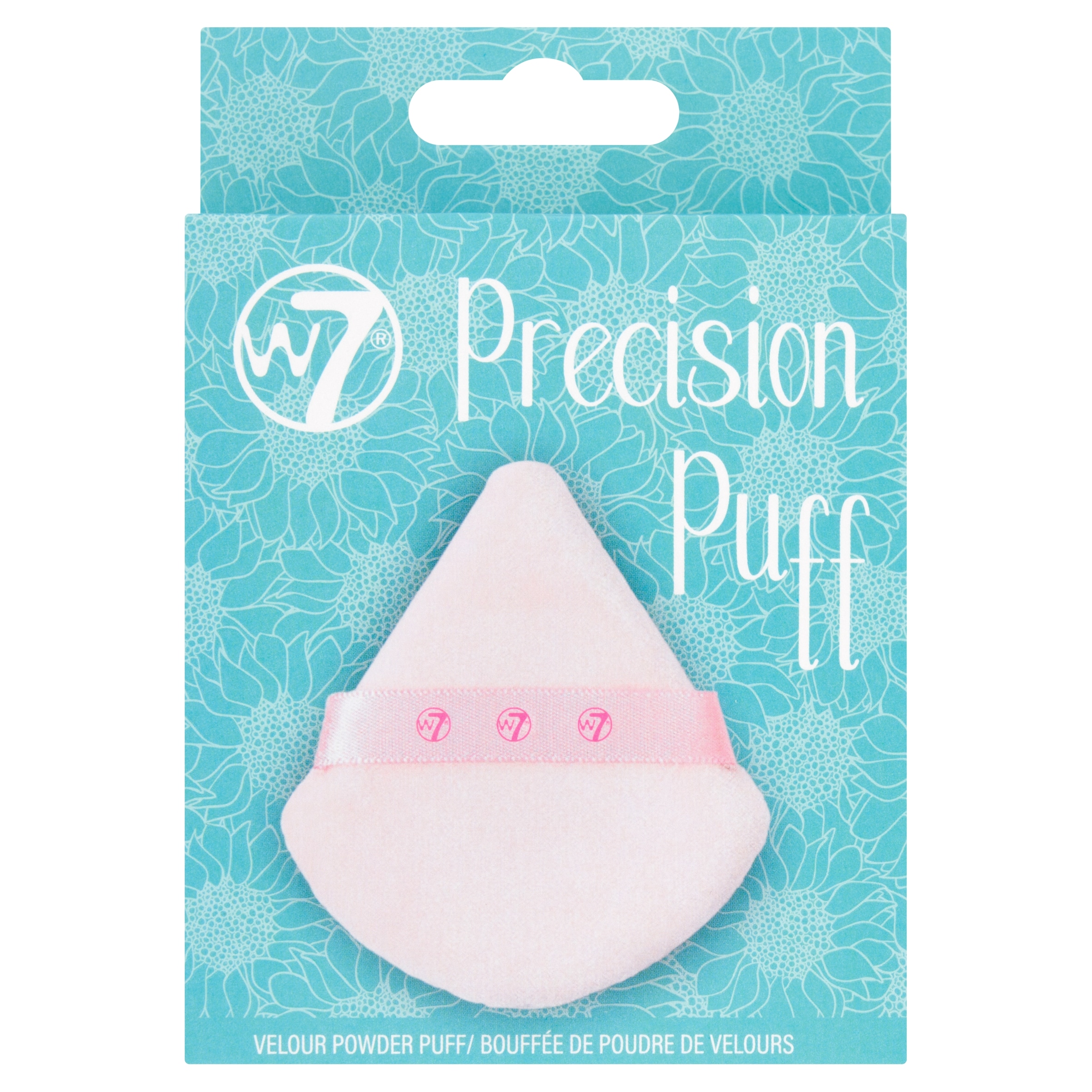 W7 Precision Velour Powder Puff