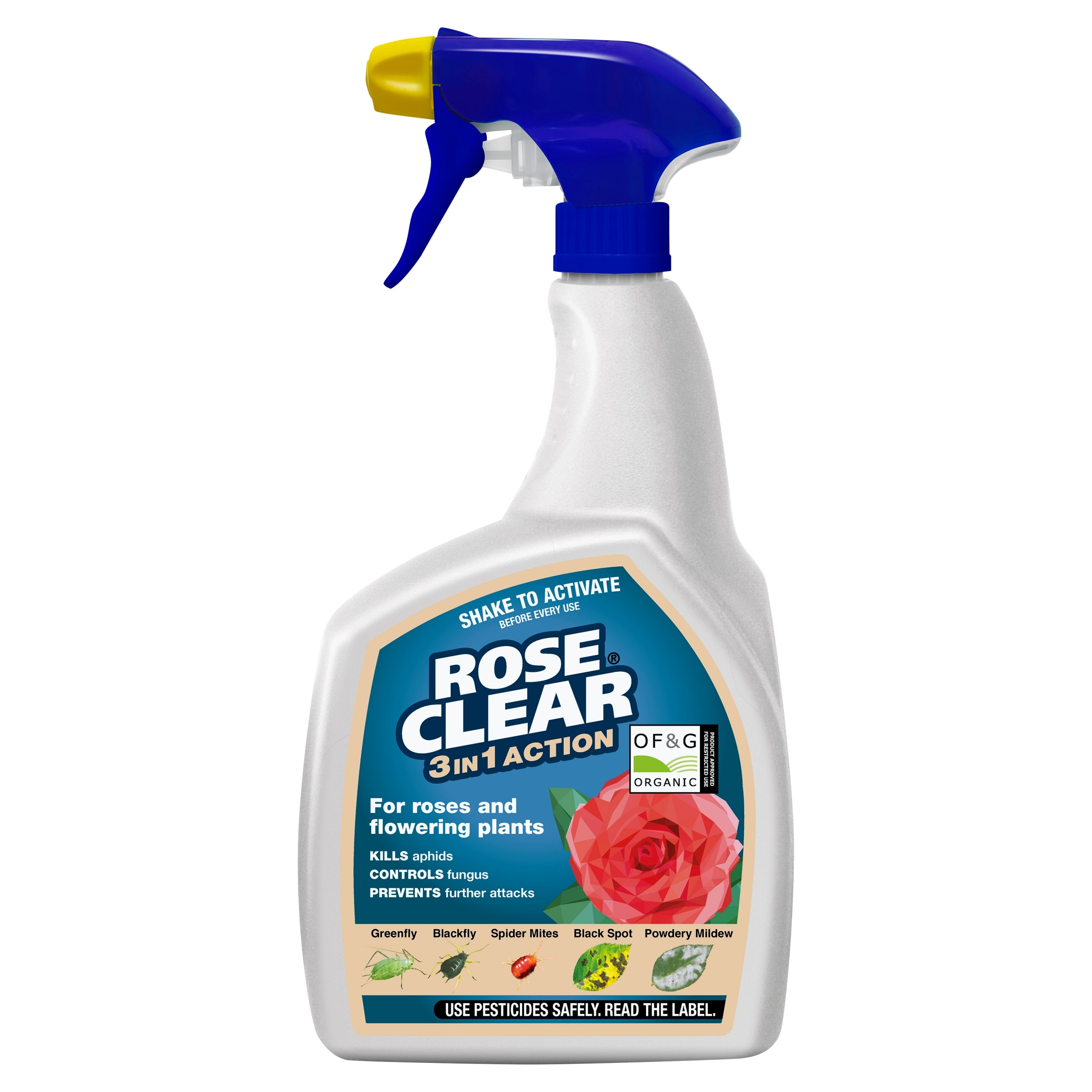 Roseclear 3 In 1 Action 800Ml