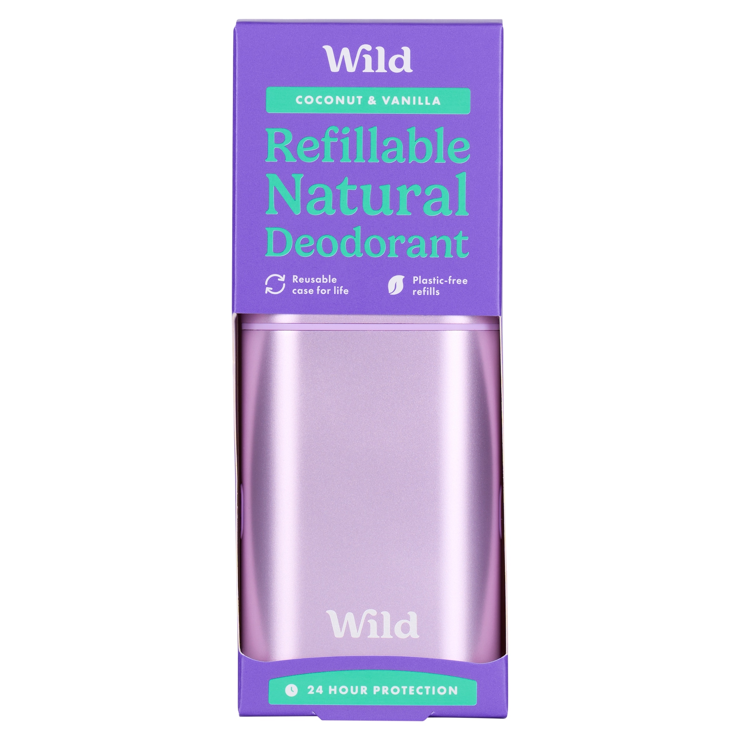 Wild Purple Case and Coconut & Vanilla Deo Starter Pack