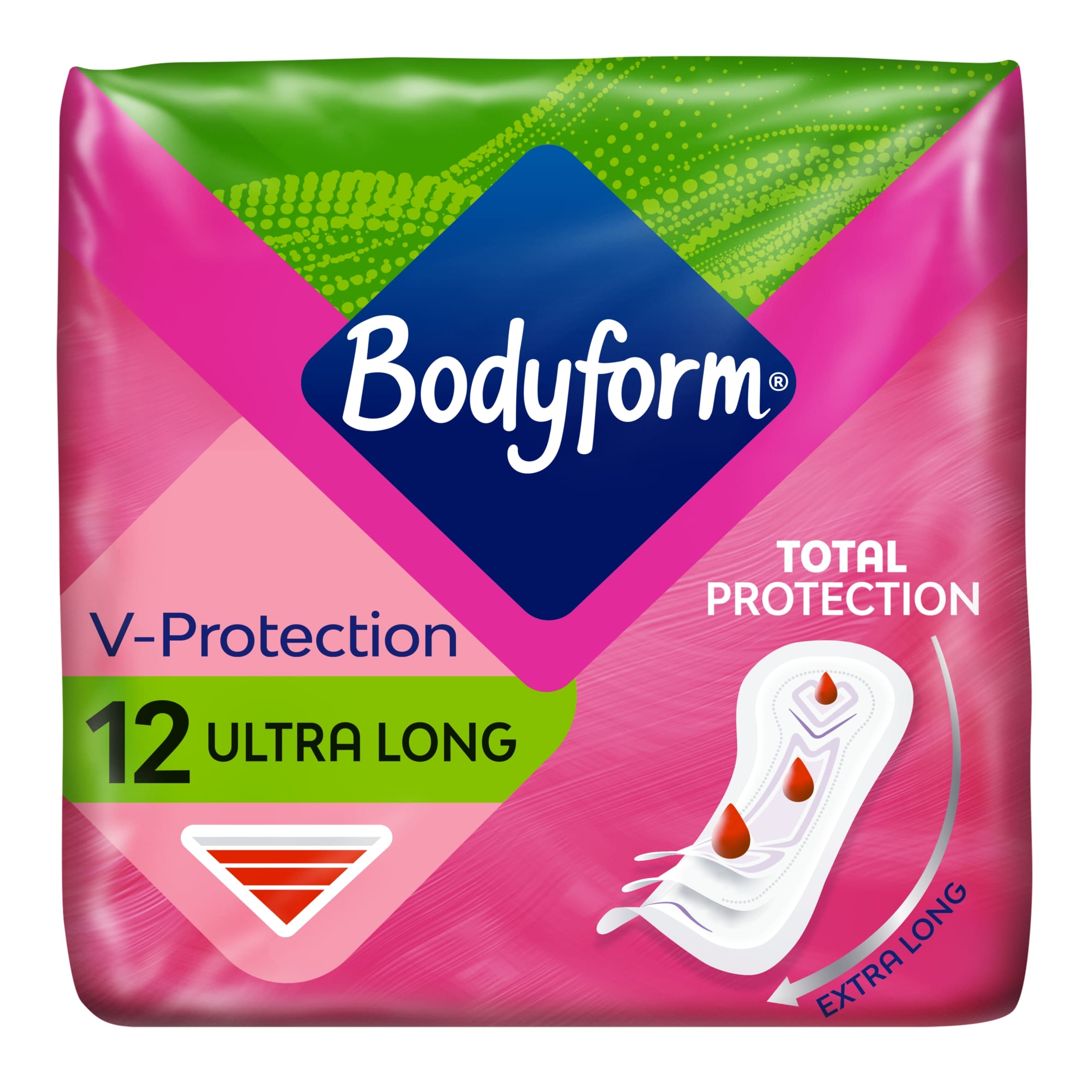 Bodyform Ultra Long Sanitary Towels 12 pack