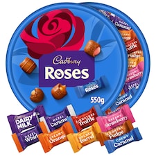 Cadbury Roses Chocolate Tub 550g
