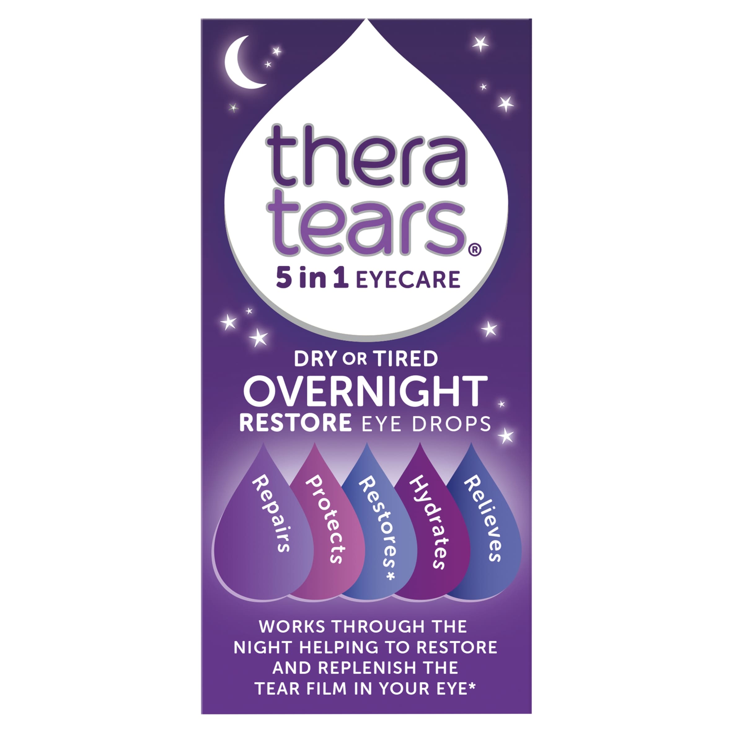 TheraTears 5 in 1 Overnight Eye Drops