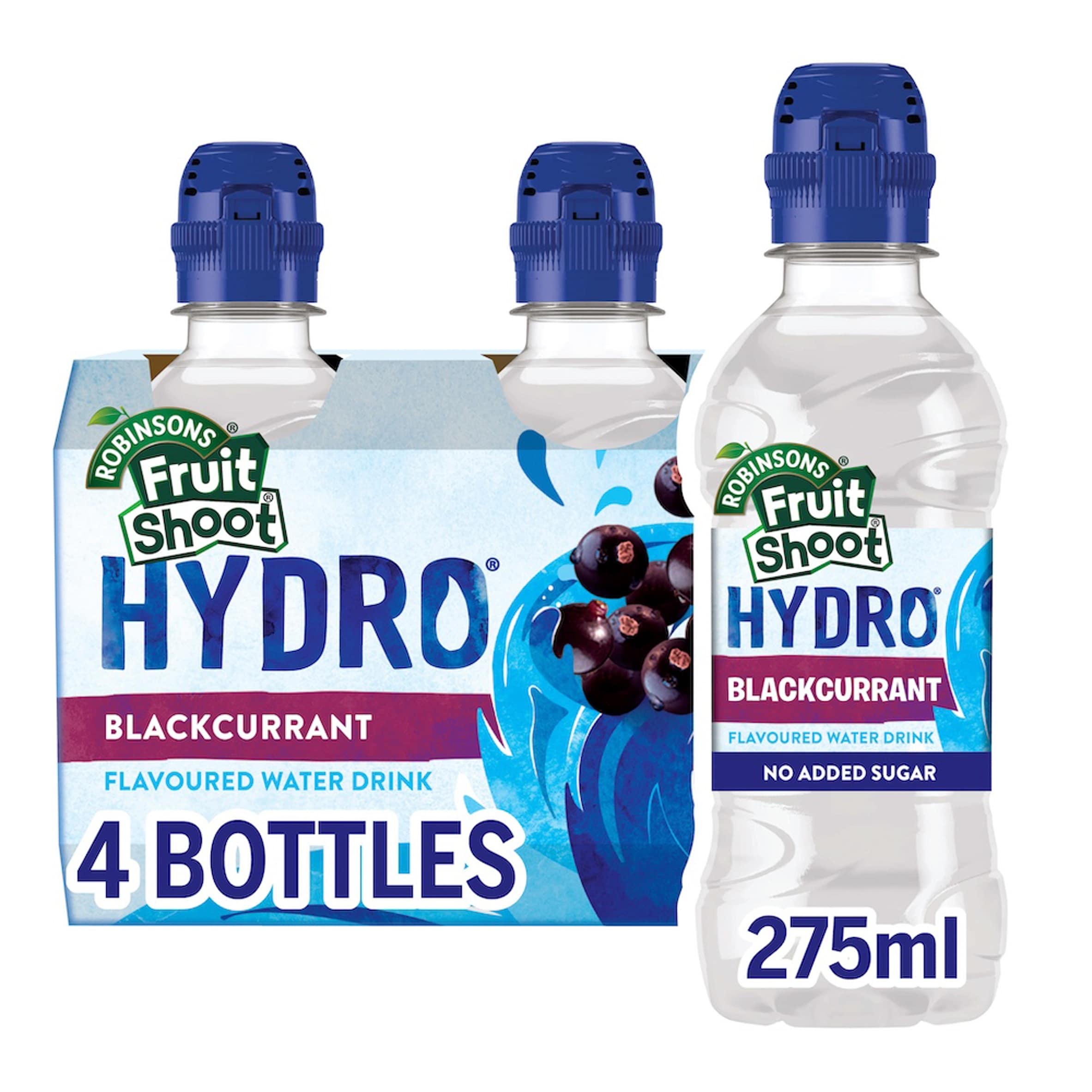 Fruit Shoot Hydro Blackcurrant Kids Juice Drink 4x275ml