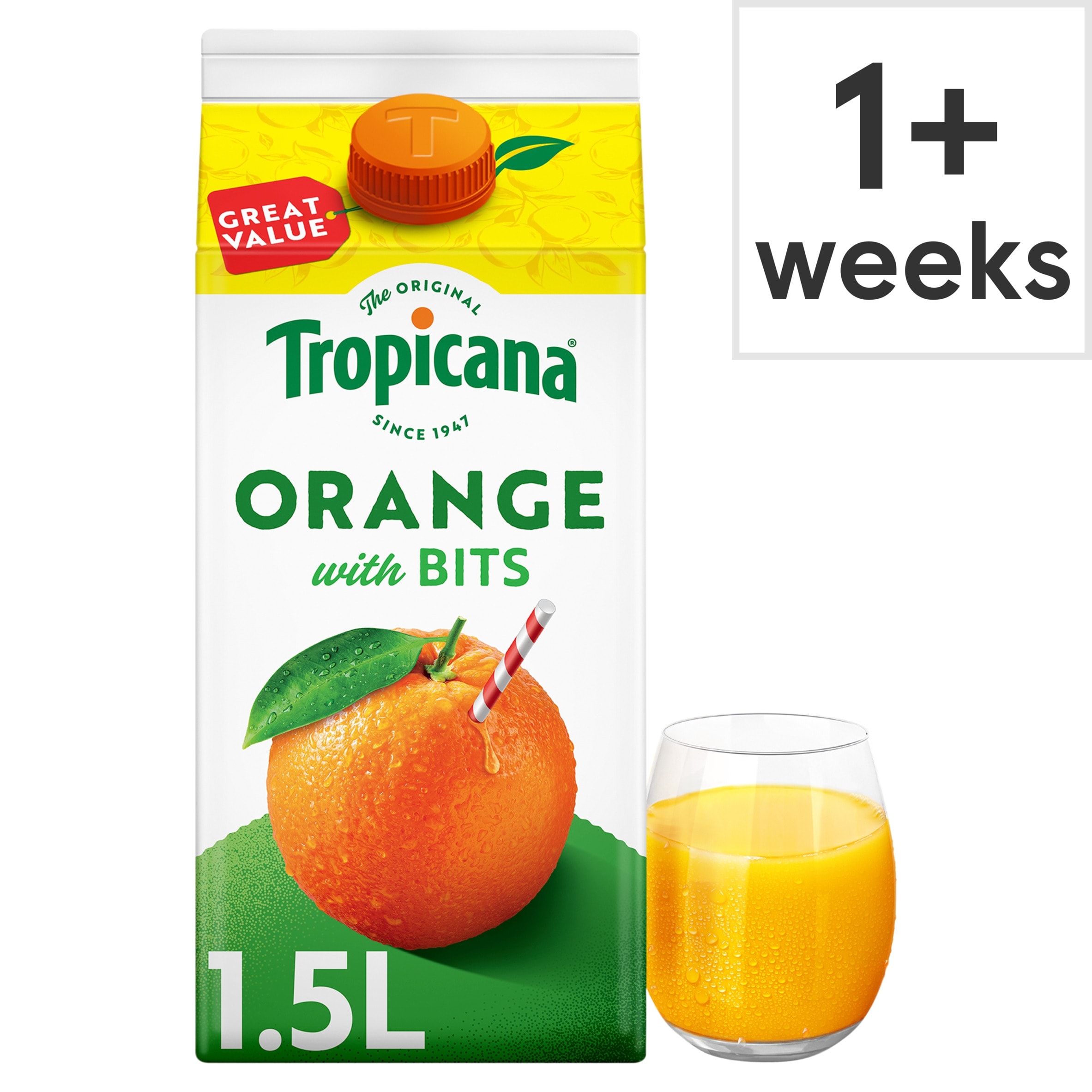 Tropicana Original Orange Fruit Juice with Bits