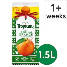 Tropicana Original Orange Fruit Juice With Bits 1.5L