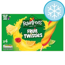 Rowntree's Fruit Twisties Ice Lollies 4X70ml