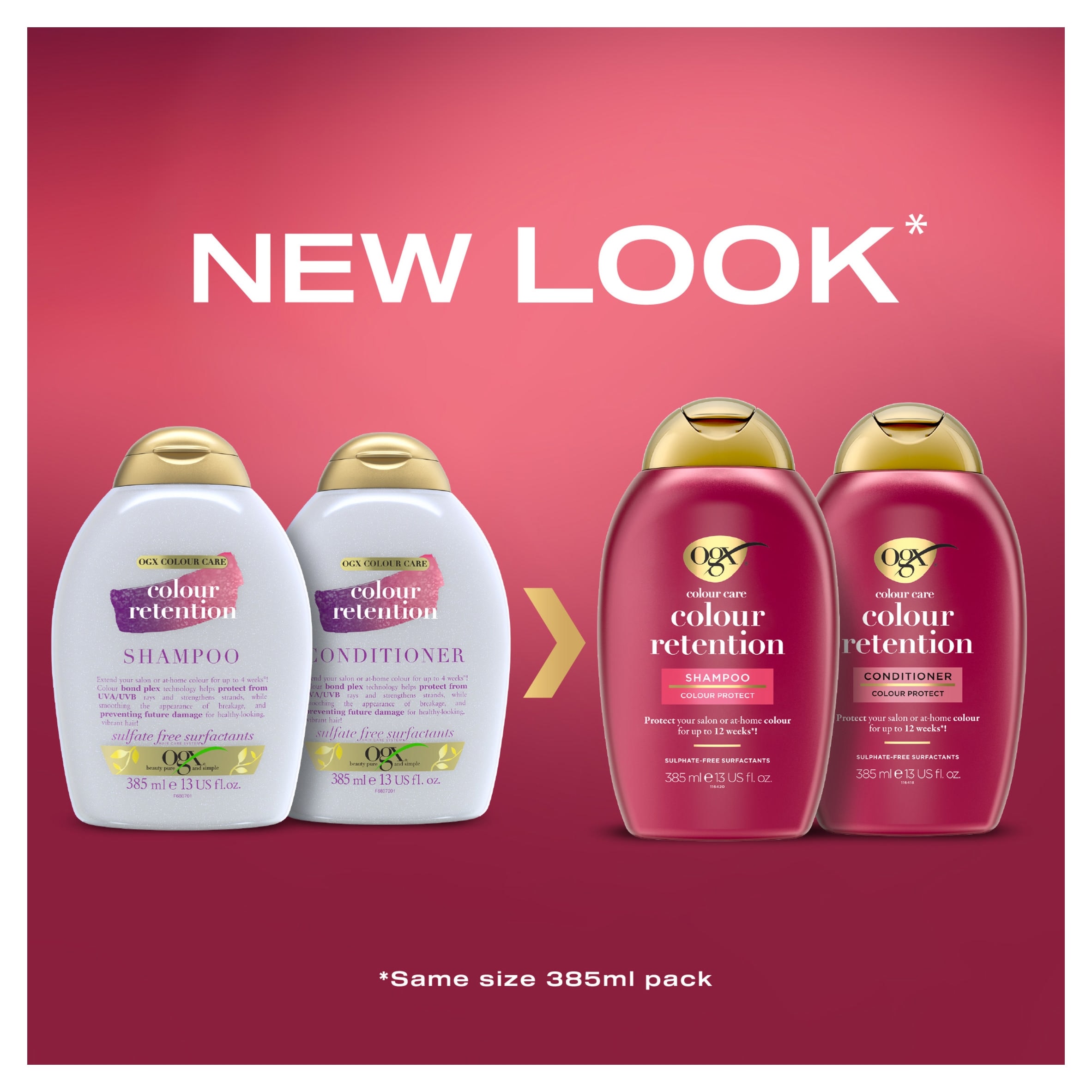 OGX Colour Retention Conditioner with Bond Plex Technology 385ml thumbnail 2
