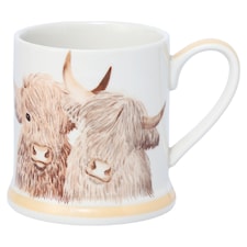 F&F Home Highland Cow Tankard Mug