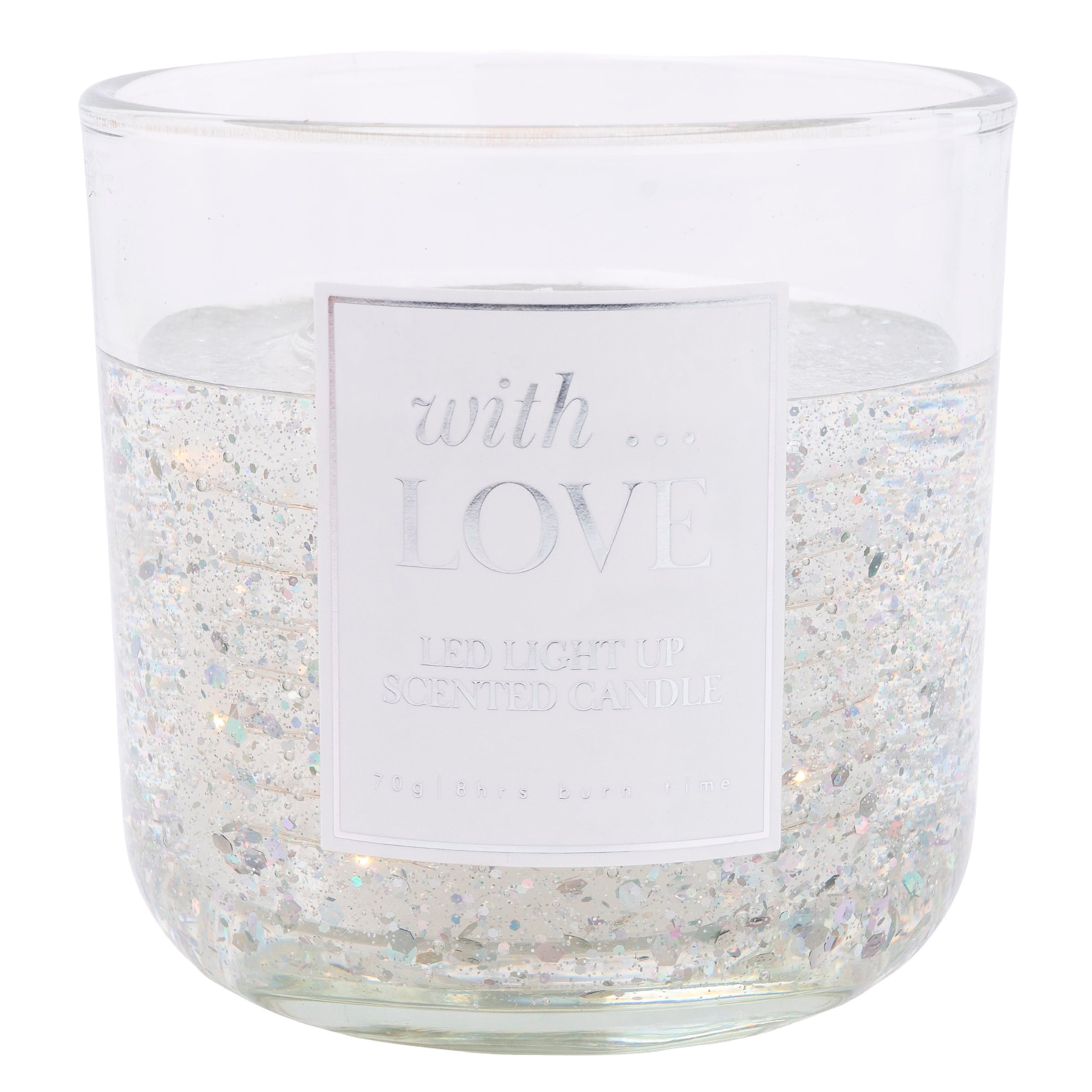 Candlelight With Love Led Light Up Candle 70G