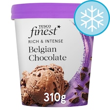 Tesco Finest Belgian Chocolate Ice Cream 480Ml