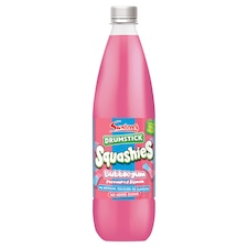 Swizzels Drumstick Squashies Bubblegum Flavoured Squash No Added Sugar 1L