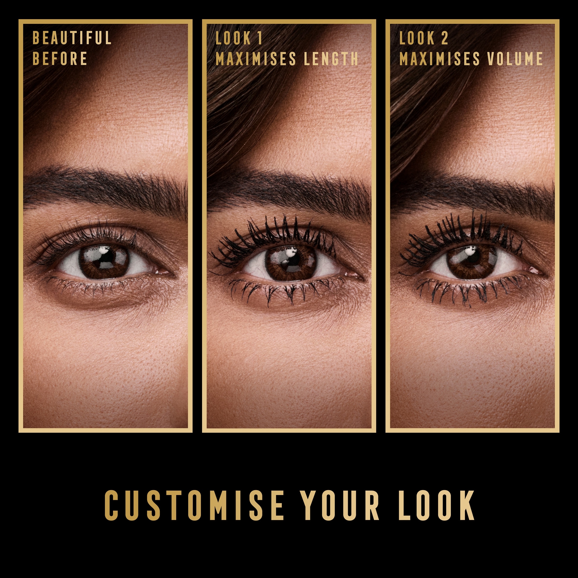 Max Factor Masterpiece 2-In-1 Lash Wow Mascara Black 7Ml thumbnail 3