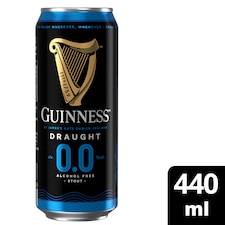 Guinness 0.0% Alcohol Free Draught Stout 10X440ml thumbnail 2