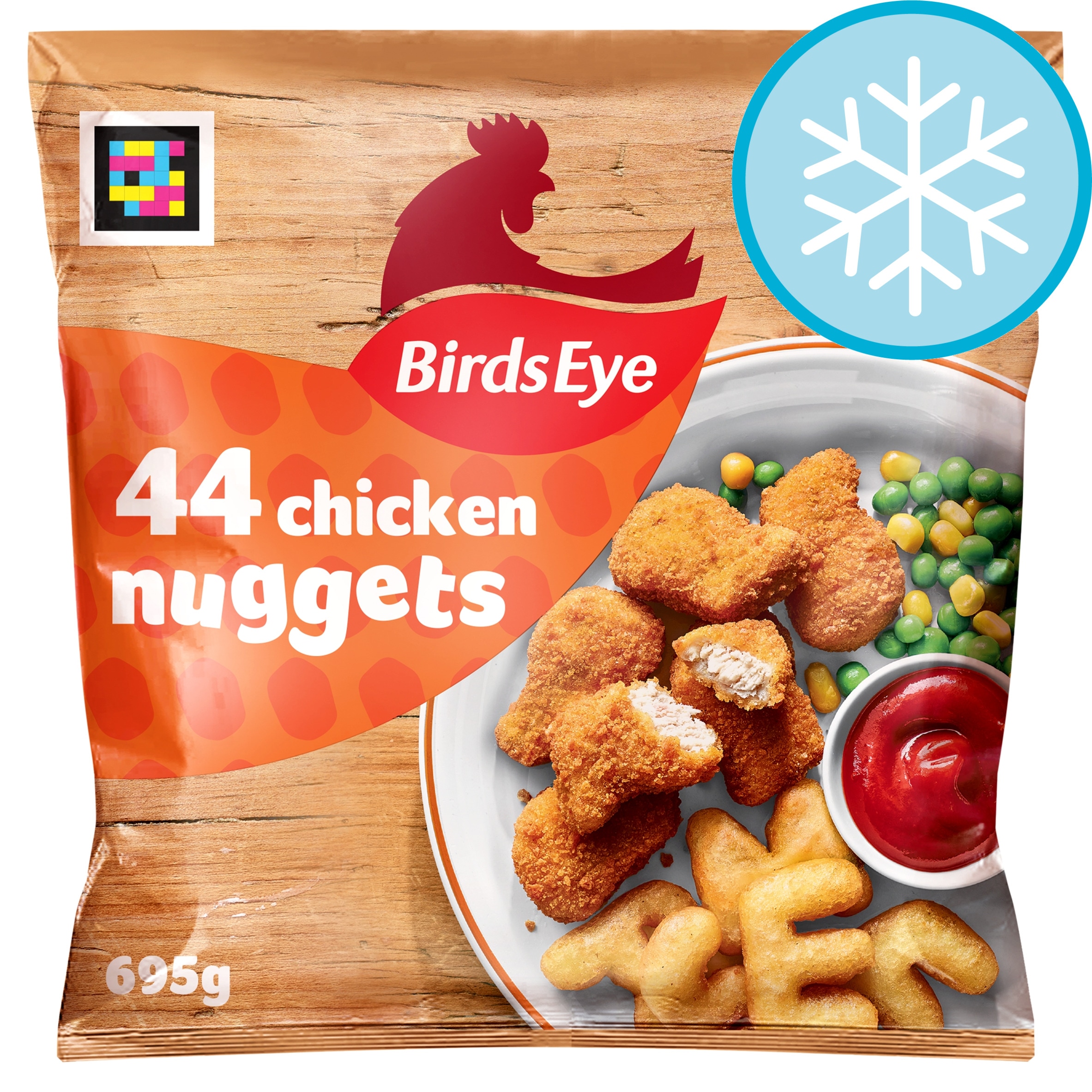 Birds Eye 44 Chicken Nuggets with Golden Wholegrain