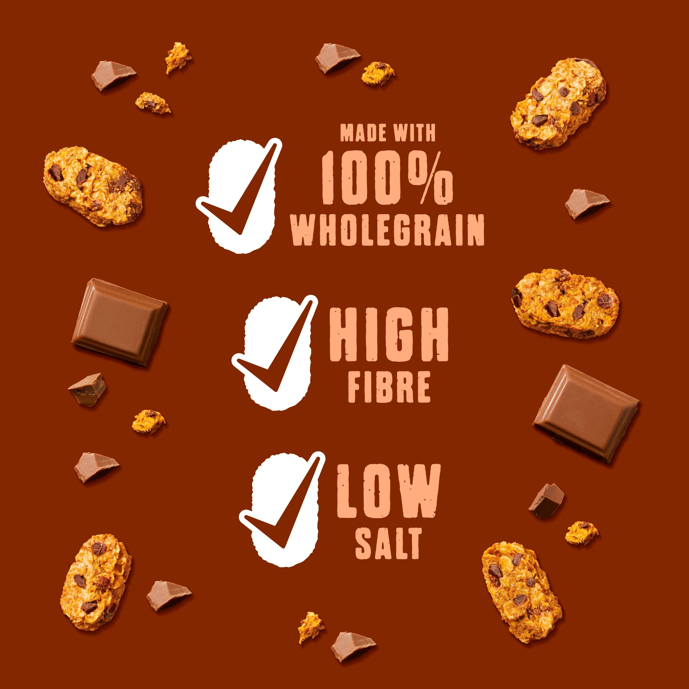 Weetabix Crispy Minis Cereal - Chocolate Chip 500g thumbnail 3