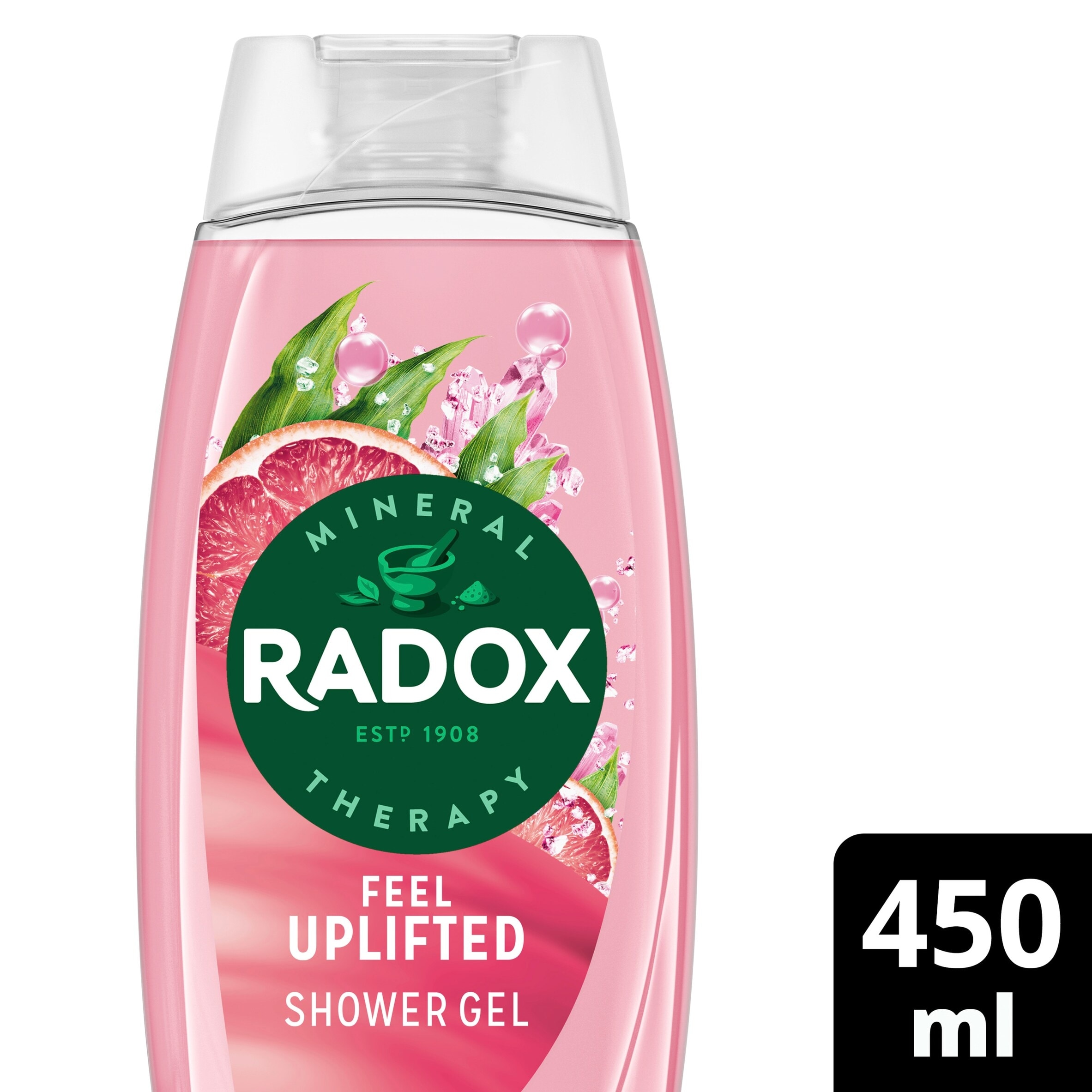Radox Grapefruit & Ginger Feel Uplifted Shower Gel Body Wash 450ml