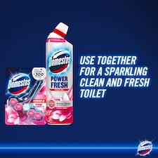 Domestos Power Fresh Toilet Gel Floral Fresh 750ml thumbnail 5