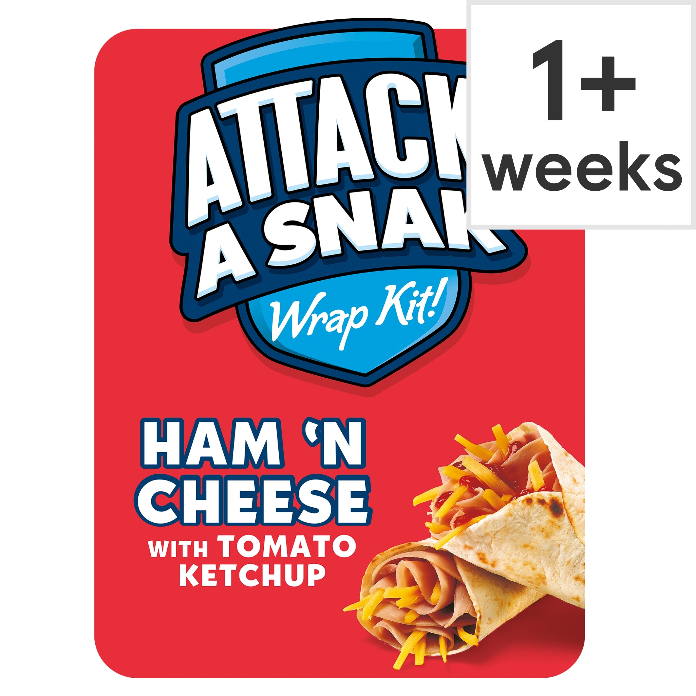 Attack-A-Snack Ham & Cheese Wrap