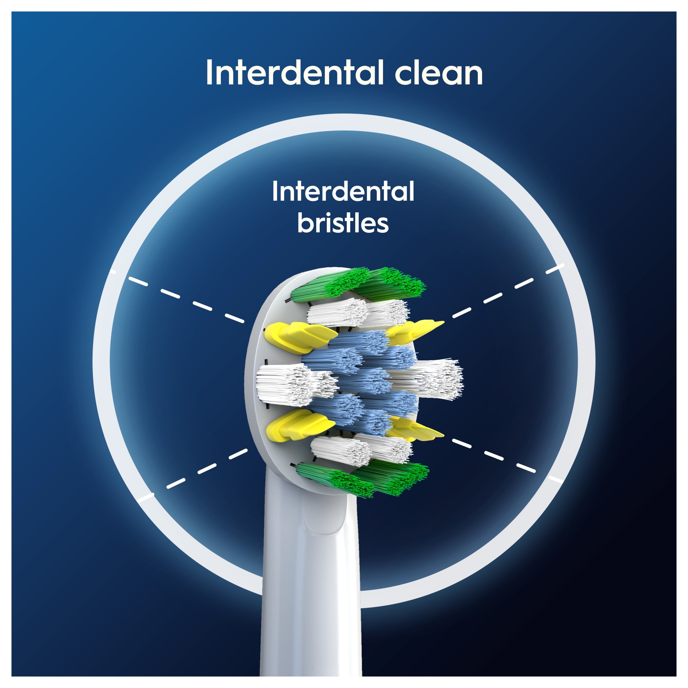 Oral-B Pro Floss Action Replacement Electric Toothbrush Heads 5 pack thumbnail 2