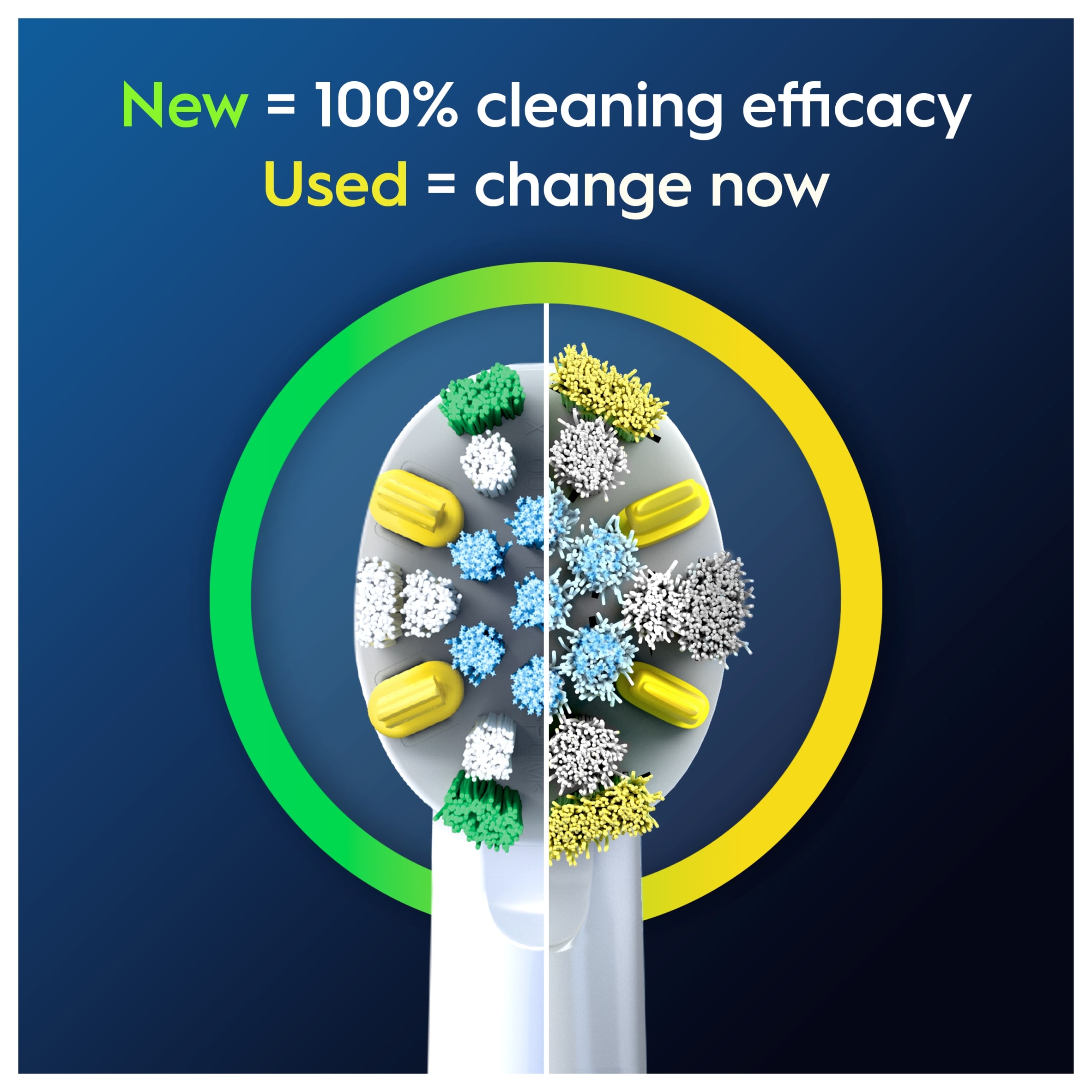 Oral-B Pro Floss Action Replacement Electric Toothbrush Heads 5 pack thumbnail 5