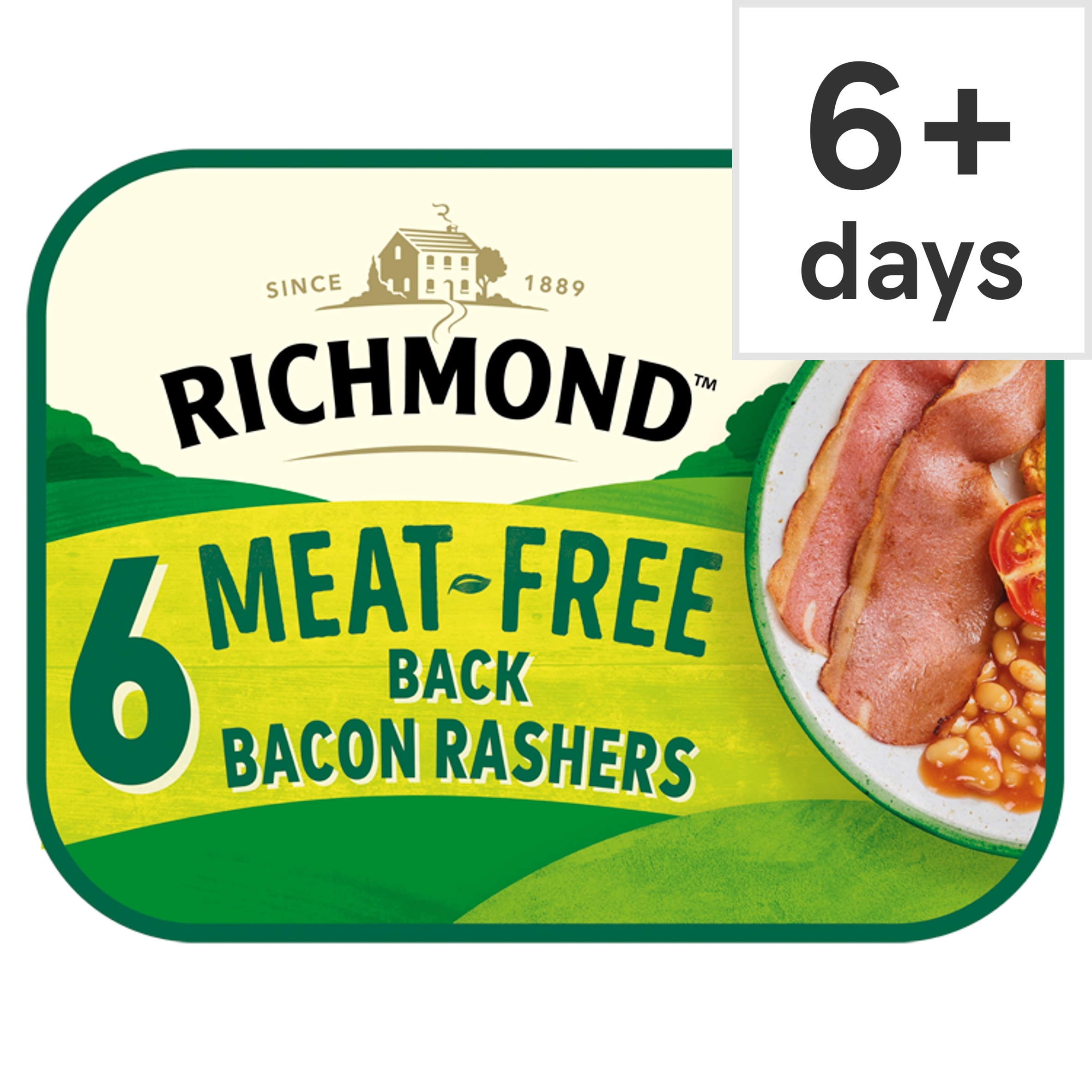 Richmond Meat-Free 6 Back Bacon Rashers 120g