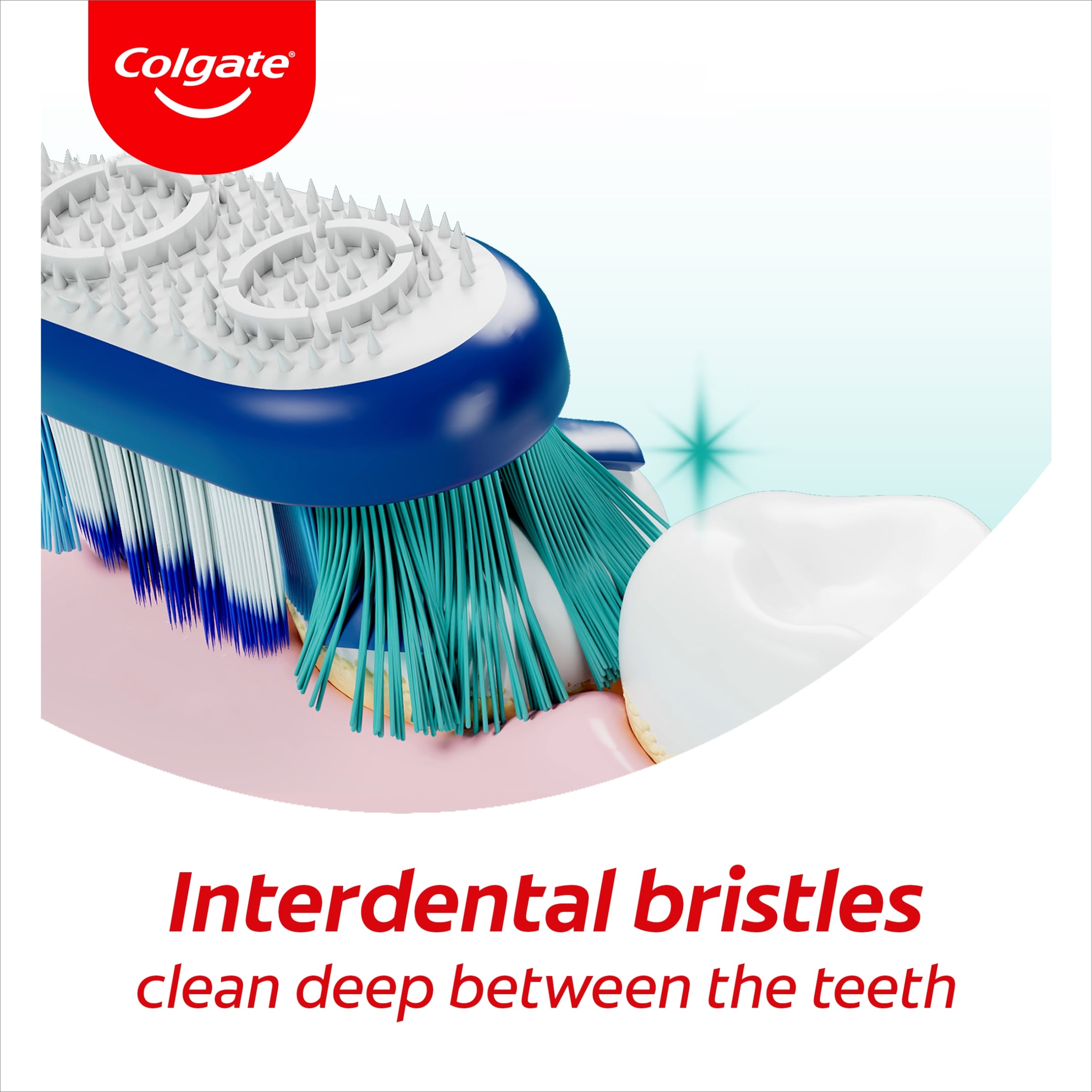 Colgate 360 Deep Clean Soft Manual Toothbrush 4 Pack thumbnail 5