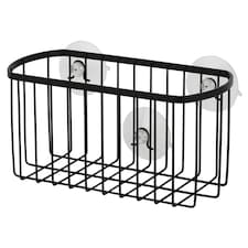 F&F Home Black Wire Suction Caddy