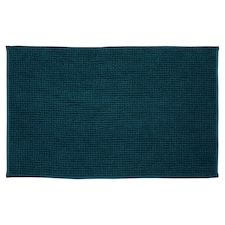 F&F Home Microchenille Bath Mat Teal