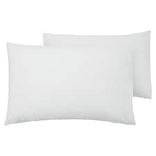 F&F Home Bedding Supersoft White Pillow Case Pair