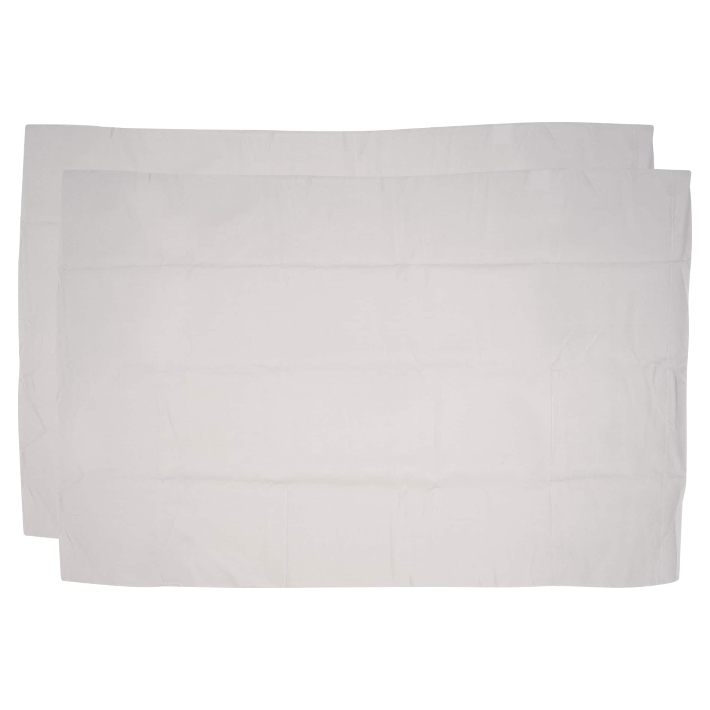 F&F Home Bedding Supersoft Silver Pillow Case Pair