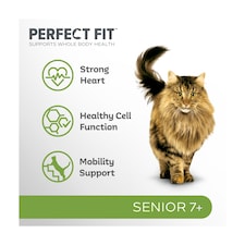 Perfect Fit Senior 7+ Dry Cat Food - Chicken 750g thumbnail 2