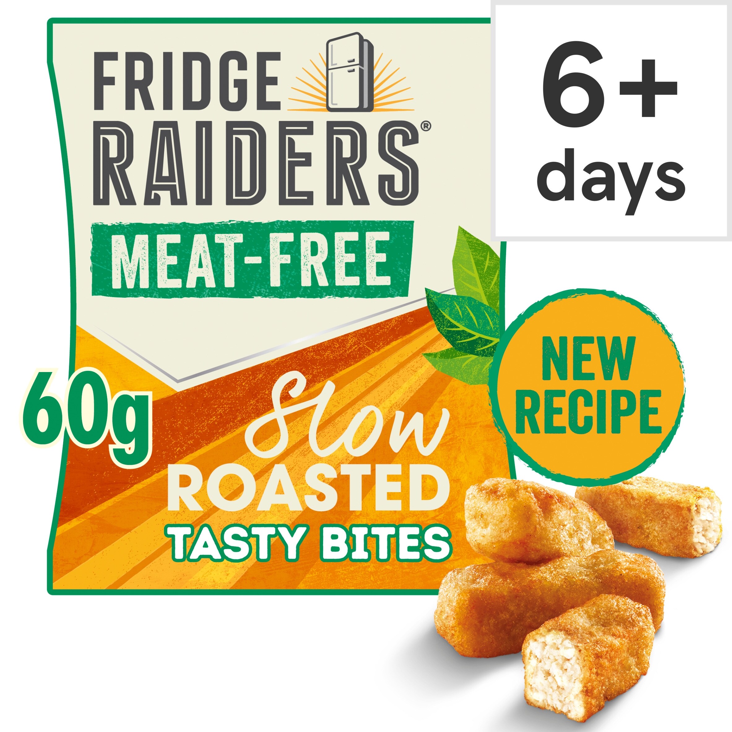 Fridge Raiders Meat Free Slow Roasted Tasty Bites 60G