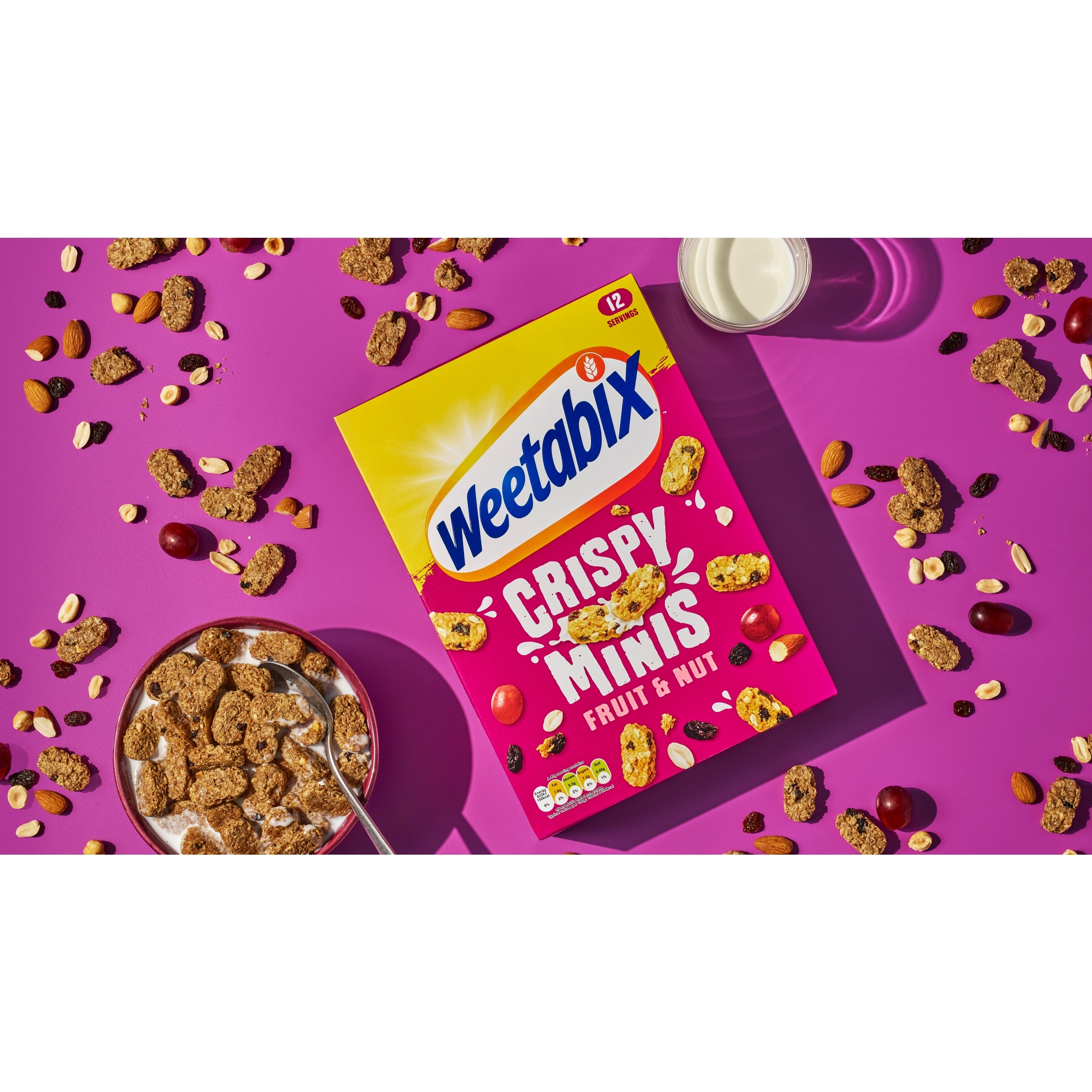 Weetabix Crispy Minis Fruit & Nut Cereal 500G thumbnail 5