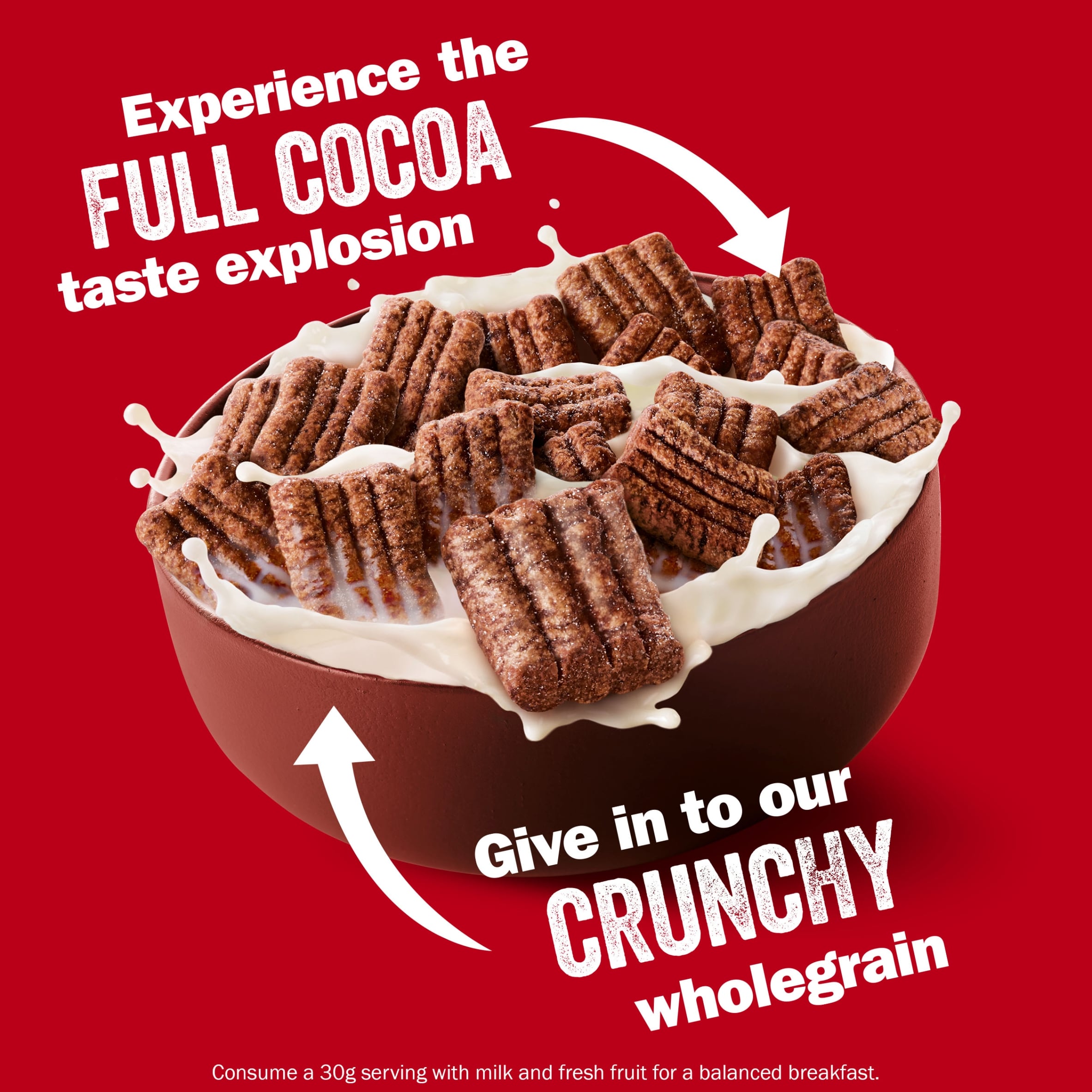 Nestlé KitKat Milk Chocolate Breakfast Cereal 330g thumbnail 3