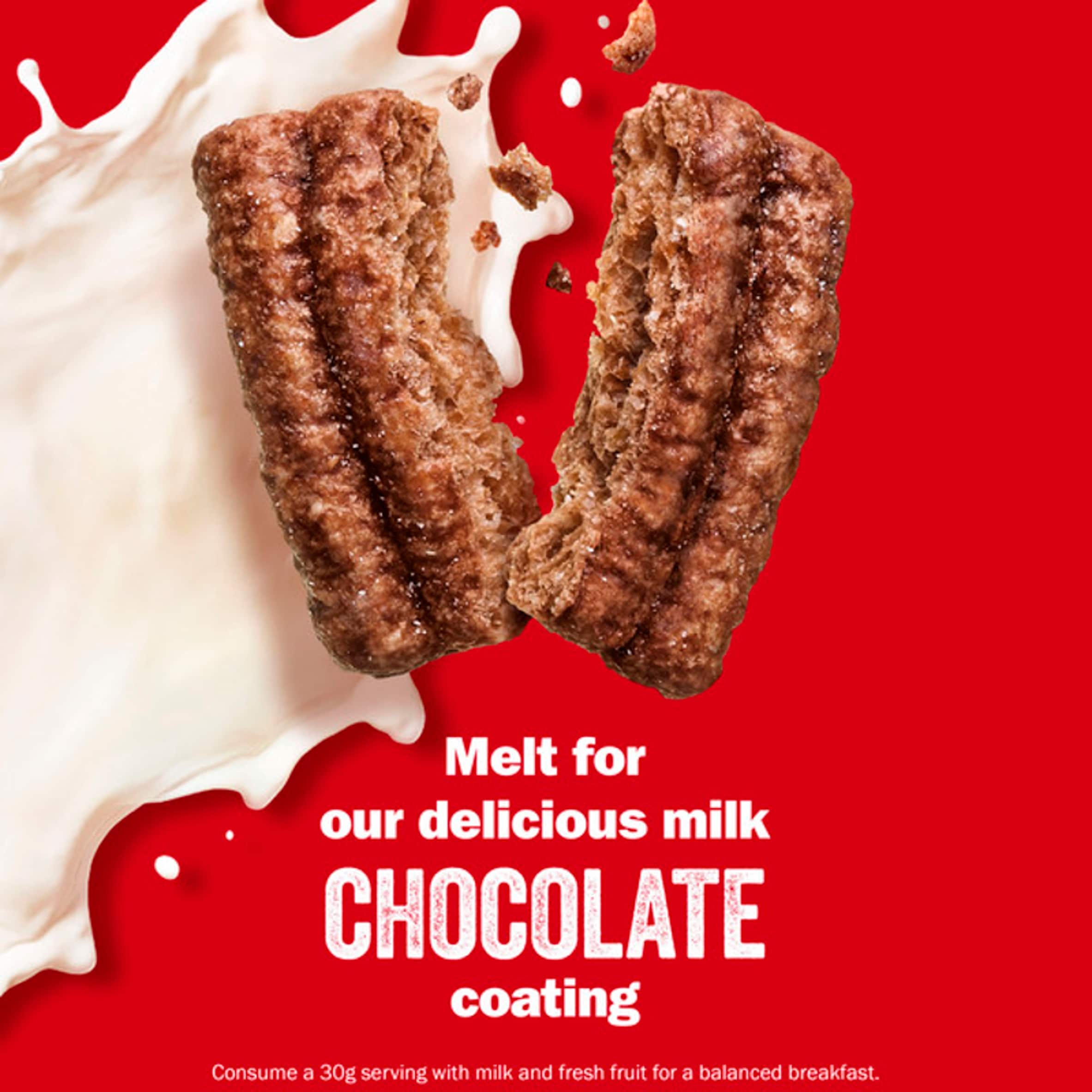 Nestlé KitKat Milk Chocolate Breakfast Cereal 330g thumbnail 4