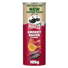 Pringles Smokey Bacon Sharing Crisps 185g