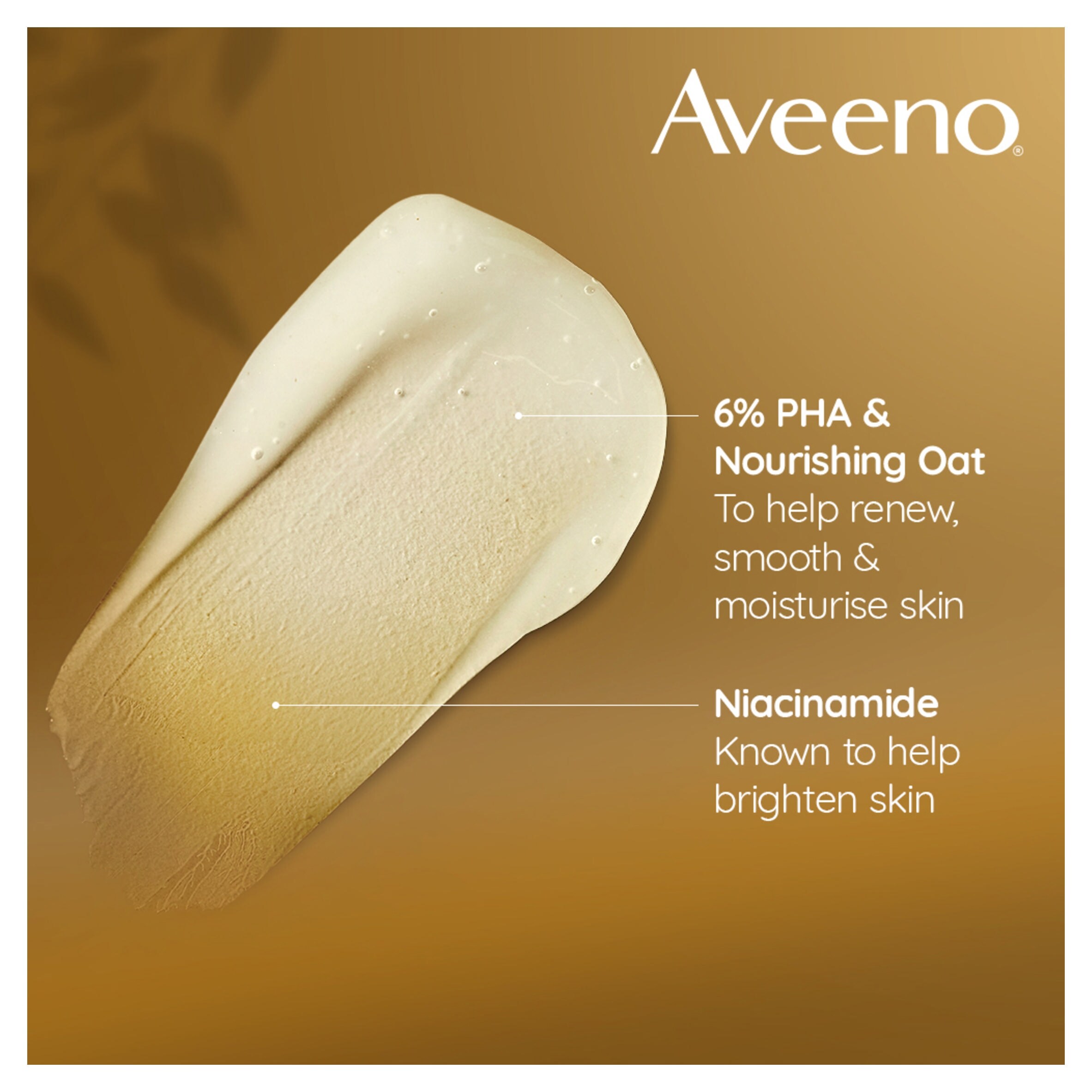 Aveeno Skin Renewal Smoothing Cream Body Lotion Moisturiser 300ml thumbnail 3