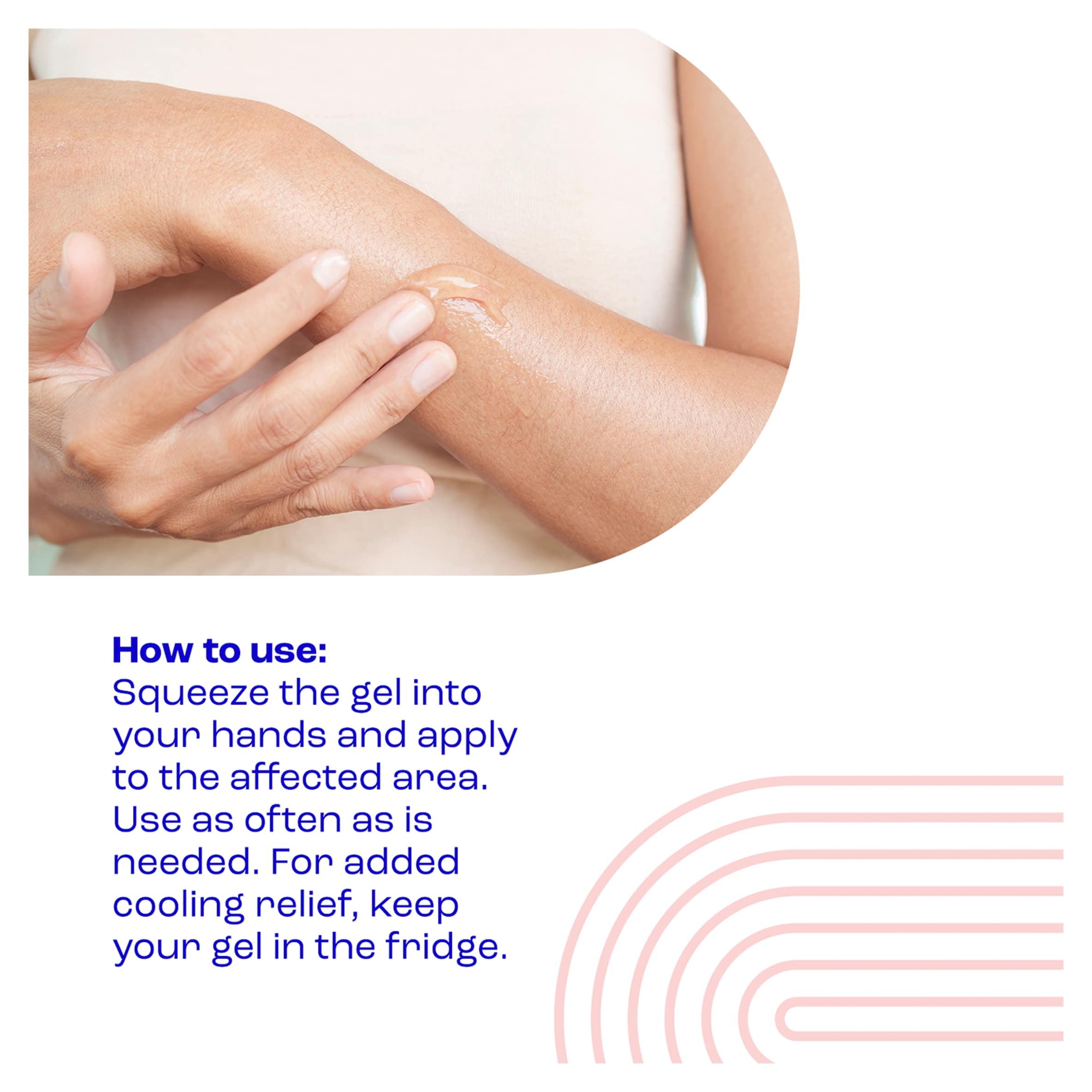 E45 Itch Relief Gel Moisturiser for Irritated & Dry Skin 100ml thumbnail 4