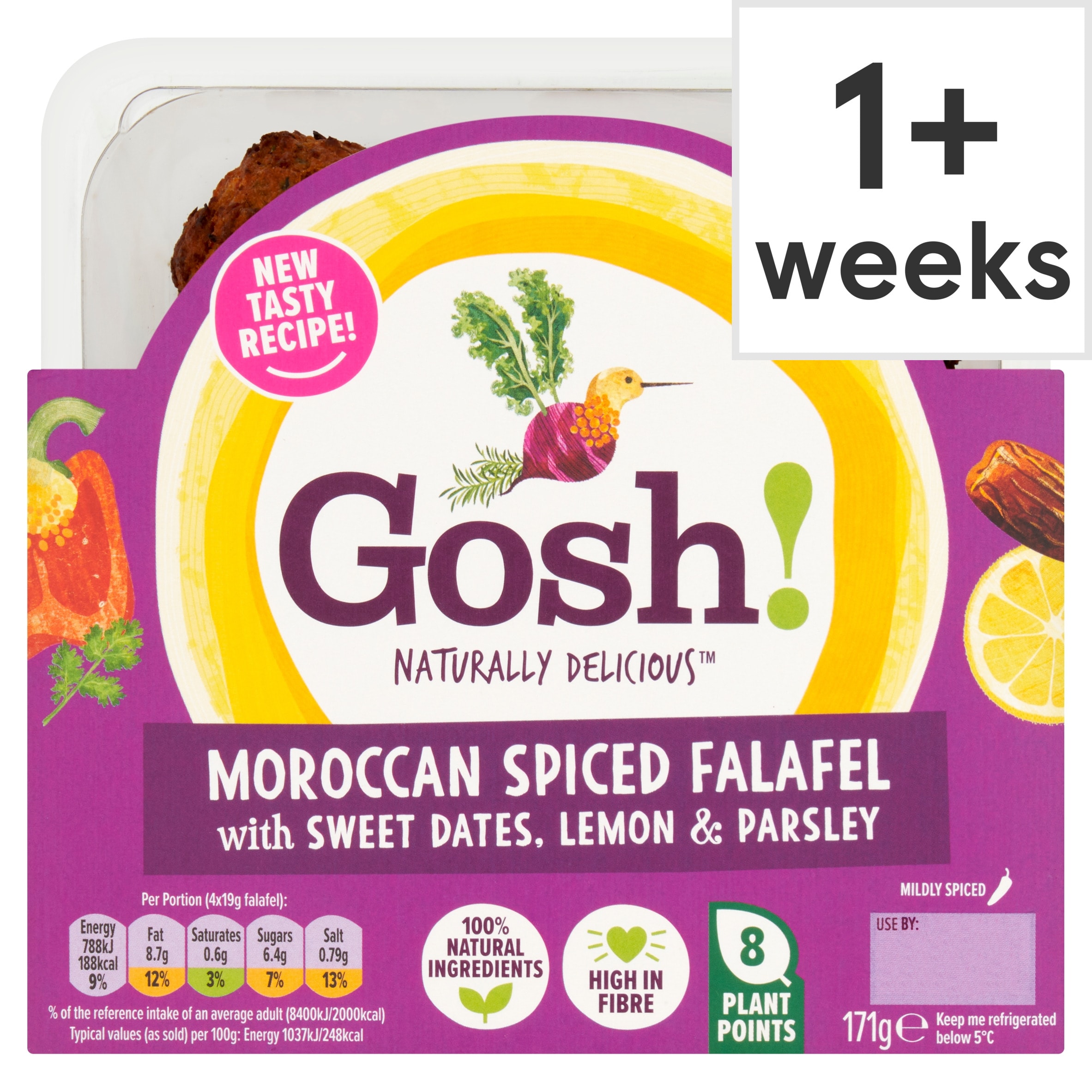 Gosh! Food Moroccan Falafel