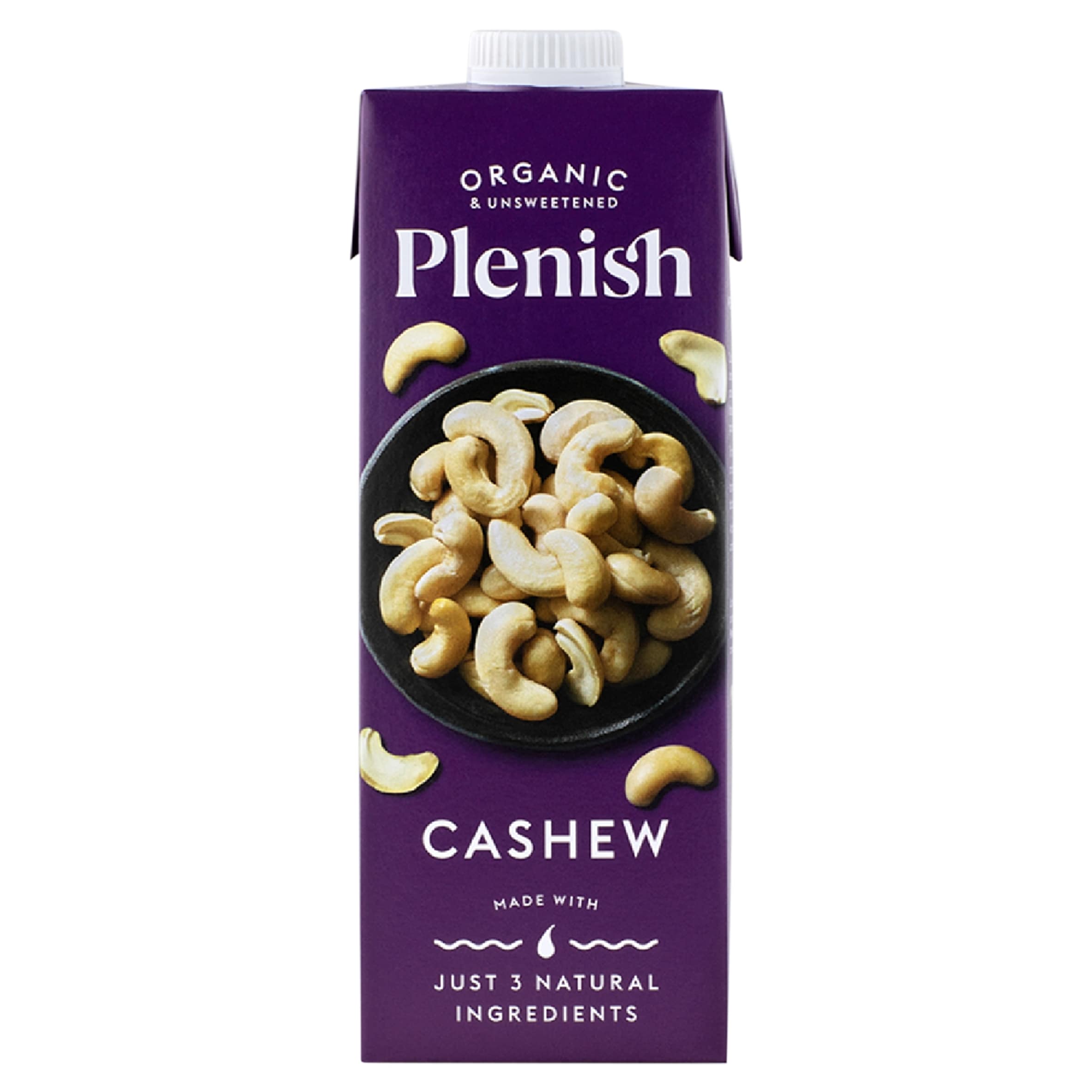 Plenish Organic Cashew Unsweetened Drink Long Life
