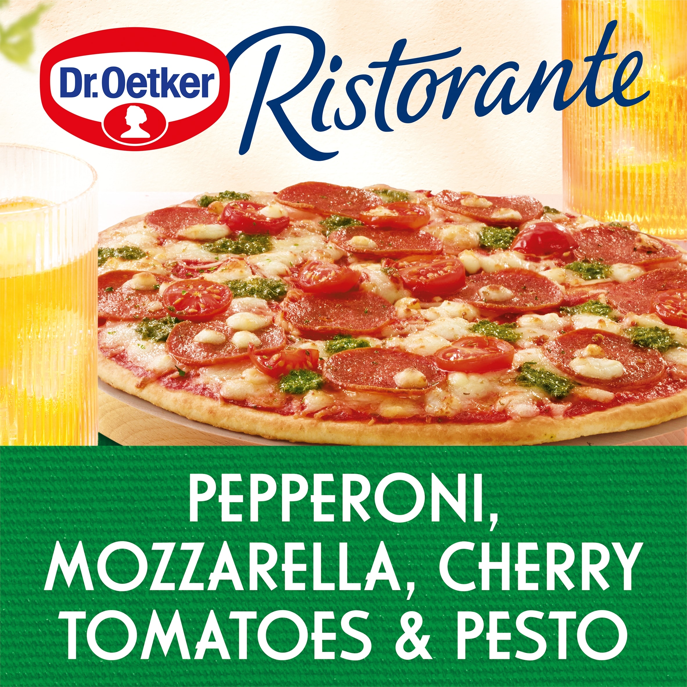 Dr. Oetker Ristorante Pizza - Pepperoni Pesto 360g thumbnail 2